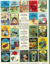 Verso de Tintin (Historique) -8C4a- Le sceptre d'Ottokar