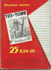 Verso de Tex-Tone (Impéria) -75- Tout au long du Mississipi