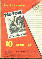 Verso de Tex-Tone (Impéria) -142- Les orgues du diable