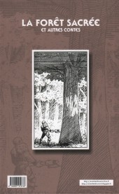 Verso de La forêt sacrée et autres contes - Tome TL