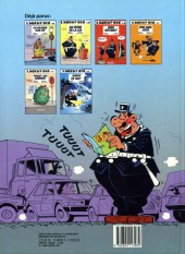 Verso de L'agent 212 -1a1986- 24 heures sur 24