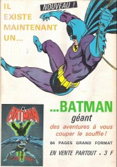 Verso de Superman et Batman et Robin -45- Combat sans merci