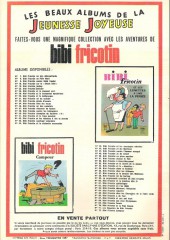 Verso de Les pieds Nickelés (3e série) (1946-1988) -54a1967- Les pieds nickelés agents secrets