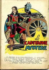Verso de Super aventure (Hurrah!) (Après-guerre) (1) -18- Capitaine Mystère