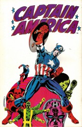 Verso de Captain America Special Edition -1- Captain America Special Edition 1