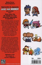 Verso de Apprendre le japonais grâce aux manga -4- Apprendre le japonais grâce aux manga 4
