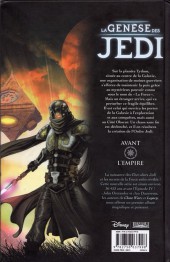 Verso de Star Wars - La Genèse des Jedi -1a2013- L'éveil de la force