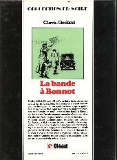 Verso de La bande à Bonnot (Godard/Clavé) -a1982- La bande à Bonnot