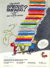 Verso de Spirou et Fantasio -2d1982- Il y a un sorcier à Champignac