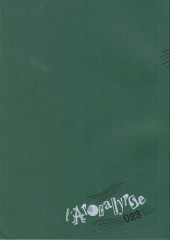 Verso de (AUT) Menu - Munographie