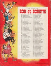 Verso de Bob et Bobette (3e Série Rouge) -104b1977- Le tombeau hindou