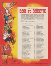 Verso de Bob et Bobette (3e Série Rouge) -110a1974- Les champignons chanteurs