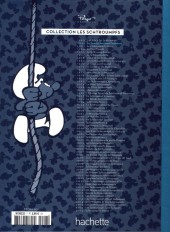 Verso de Les schtroumpfs - La collection (Hachette) -7- La guerre des 7 fontaines