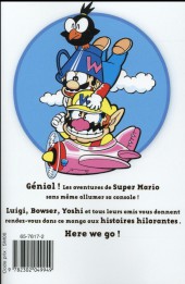 Verso de Super Mario - Manga Adventures -9- Tome 9