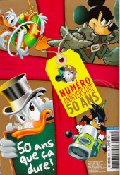 Verso de Mickey Parade -351- Numéro anniversaire 50 ans