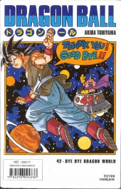 Verso de Dragon Ball (France Loisirs) -21- 41 Courage, super Gotenks - 42 Bye bye Dragon World