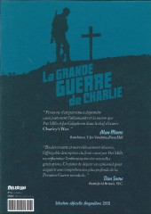 Verso de La grande Guerre de Charlie -1a2012- La Bataille de la Somme -1