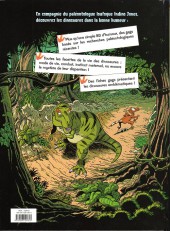 Verso de Les dinosaures en bande dessinée -2FL- Tome 2