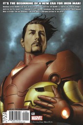 Verso de Iron Man Vol.4 (2005) -INT01- Extremis