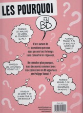 Verso de Les pourquoi en BD -1a- Les pourquoi en bd
