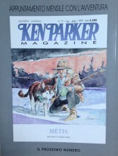 Verso de Ken Parker Magazine -10- Metis 1