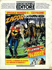 Verso de Zagor (en italien) - Cico trapper