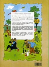 Verso de Tintin (en langues régionales) -18Sarthois- L' z'Emmanchées au Gârs Tournesô'