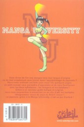 Verso de Kana & Kanji de manga -1- Tome 1