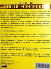 Verso de Rip Kirby (en italien) - Un gentiluomo contro il crimine