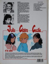 Verso de Julie, Claire, Cécile -3a1992- Moi, et moi, émois !