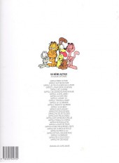 Verso de Garfield (Dargaud) -13a1999- Je suis beau !