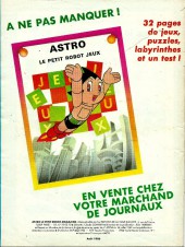 Verso de Astro le petit robot (Le Journal d') -3- L'éléphanteau