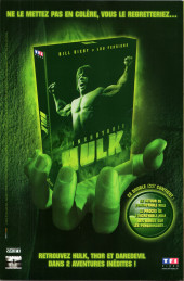 Verso de Hulk (7e Série - Panini - Marvel France) -1- Le retour du Monstre