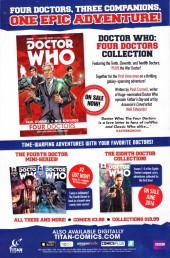 Verso de Doctor Who (Free Comic Book Day) -FCBD 2016- Four Doctors! Four Stunning New Stories!