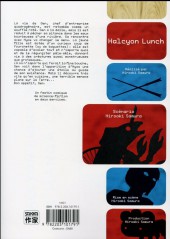 Verso de Halcyon lunch -1- Tome 1