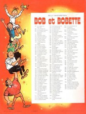 Verso de Bob et Bobette (3e Série Rouge) -67a1984- Le jongleur du veau d'or