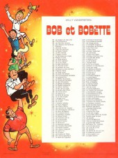 Verso de Bob et Bobette (3e Série Rouge) -99b1982- Les rayons zouin