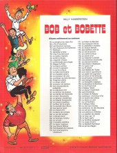 Verso de Bob et Bobette (3e Série Rouge) -127a1975- Le castel de cognedur