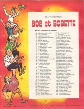 Verso de Bob et Bobette (3e Série Rouge) -93b1974- Le père moustache