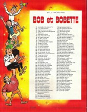 Verso de Bob et Bobette (3e Série Rouge) -84a1975- Le ravisseur de voix
