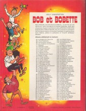 Verso de Bob et Bobette (3e Série Rouge) -104b1974- Le tombeau hindou