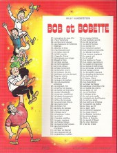 Verso de Bob et Bobette (3e Série Rouge) -136a1975- Les chèvraliers