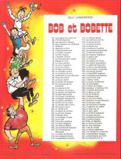 Verso de Bob et Bobette (3e Série Rouge) -143a1976- Le mol os à moelle