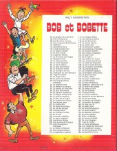 Verso de Bob et Bobette (3e Série Rouge) -147a1976- Le papillon du diable