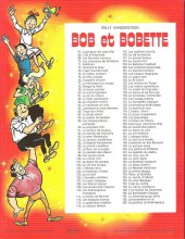 Verso de Bob et Bobette (3e Série Rouge) -154a1977- Ricky et bobette