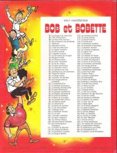 Verso de Bob et Bobette (3e Série Rouge) -160a1977- Le bombardon bougon