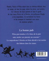 Verso de Les pétules -4- La bonne pub