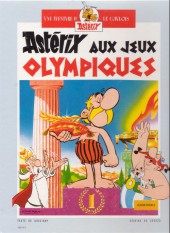 Verso de Astérix (France Loisirs) -6a94- Le bouclier arverne / Astérix aux Jeux Olympiques