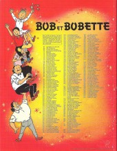 Verso de Bob et Bobette (3e Série Rouge) -218Fina- L'étoile diabolique