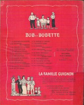 Verso de Bob et Bobette (2e Série Rouge) -18a1959- Les chevaliers de la rue